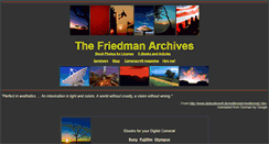 Desktop Screenshot of friedmanarchives.com